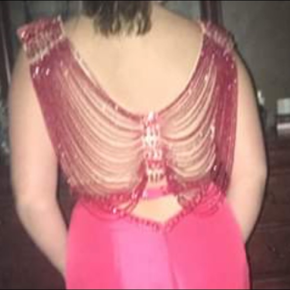 Red prom dress - Picture 3 of 4